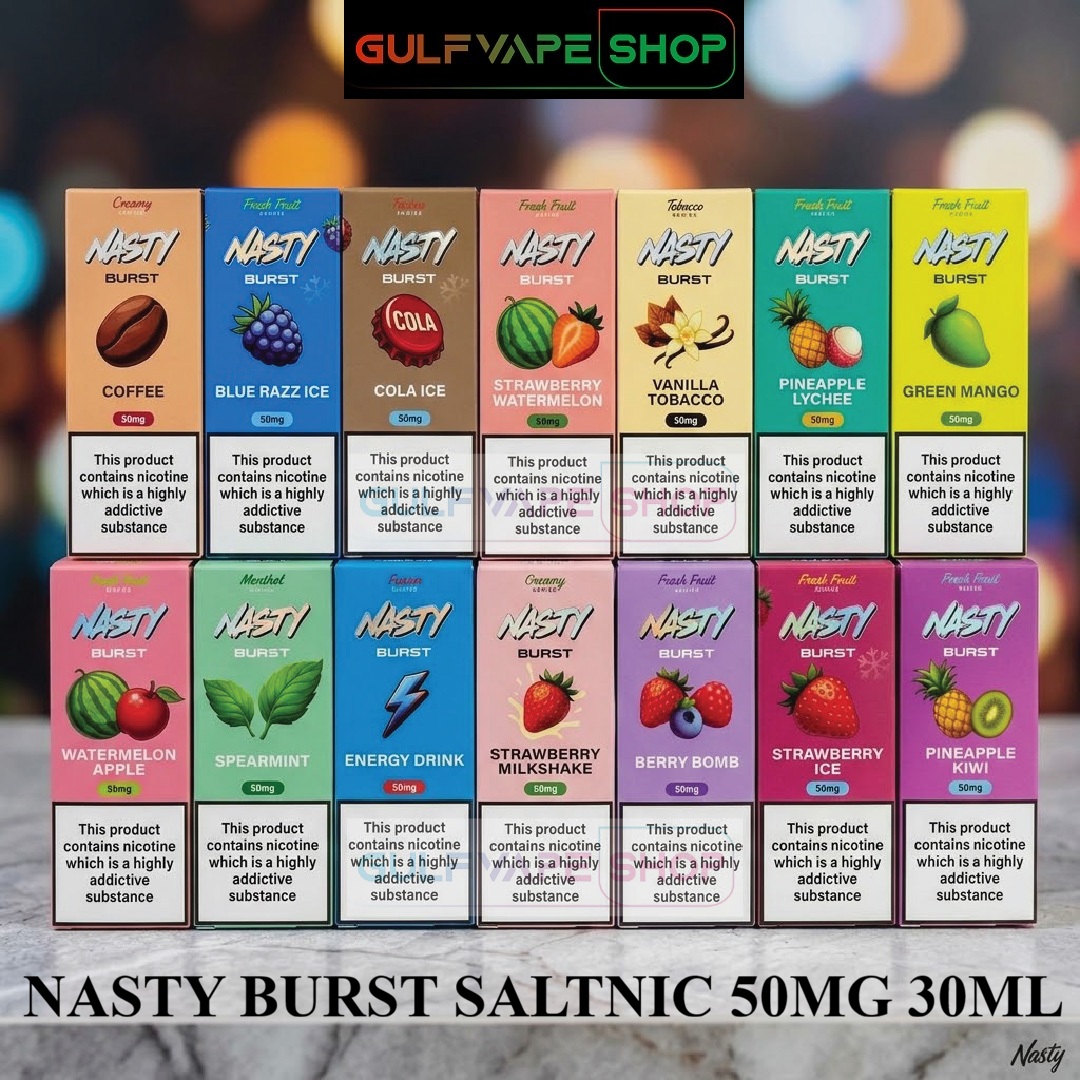 NASTY BURST SALTNIC 50MG 30ML IN DUBAI