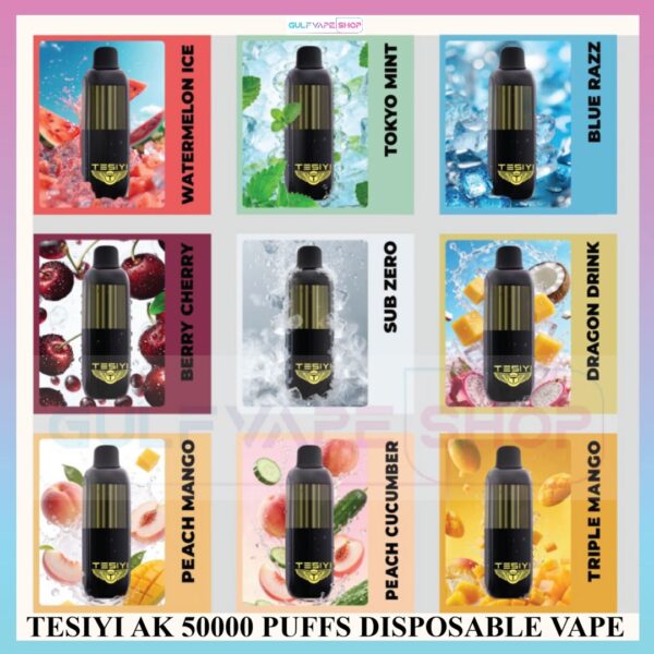 TESIYI AK 50000 PUFFS DISPOSABLE VAPE