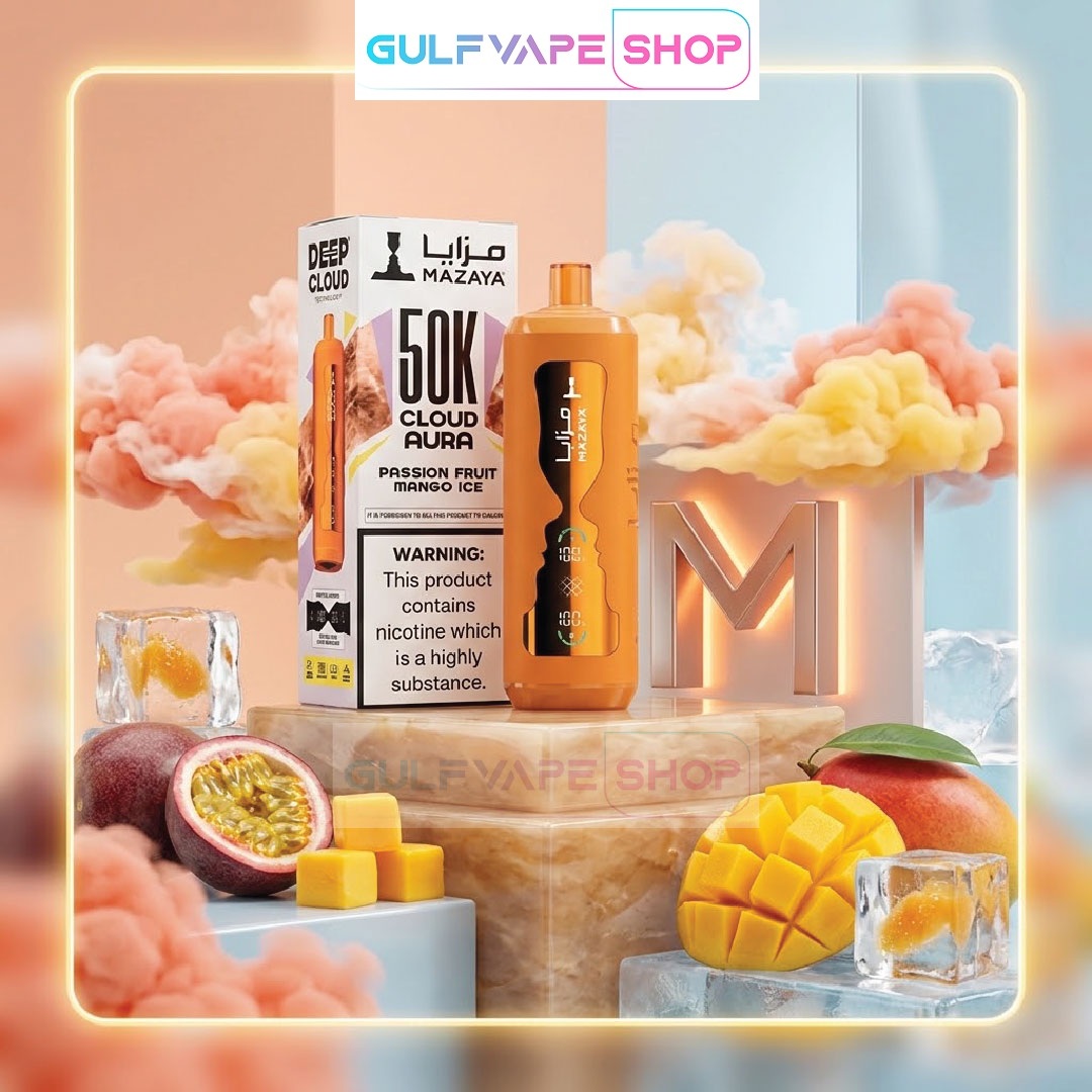 MAZAYA CLOUD AURA 50000 PUFFS DISPOSABLE VAPE - Image 2
