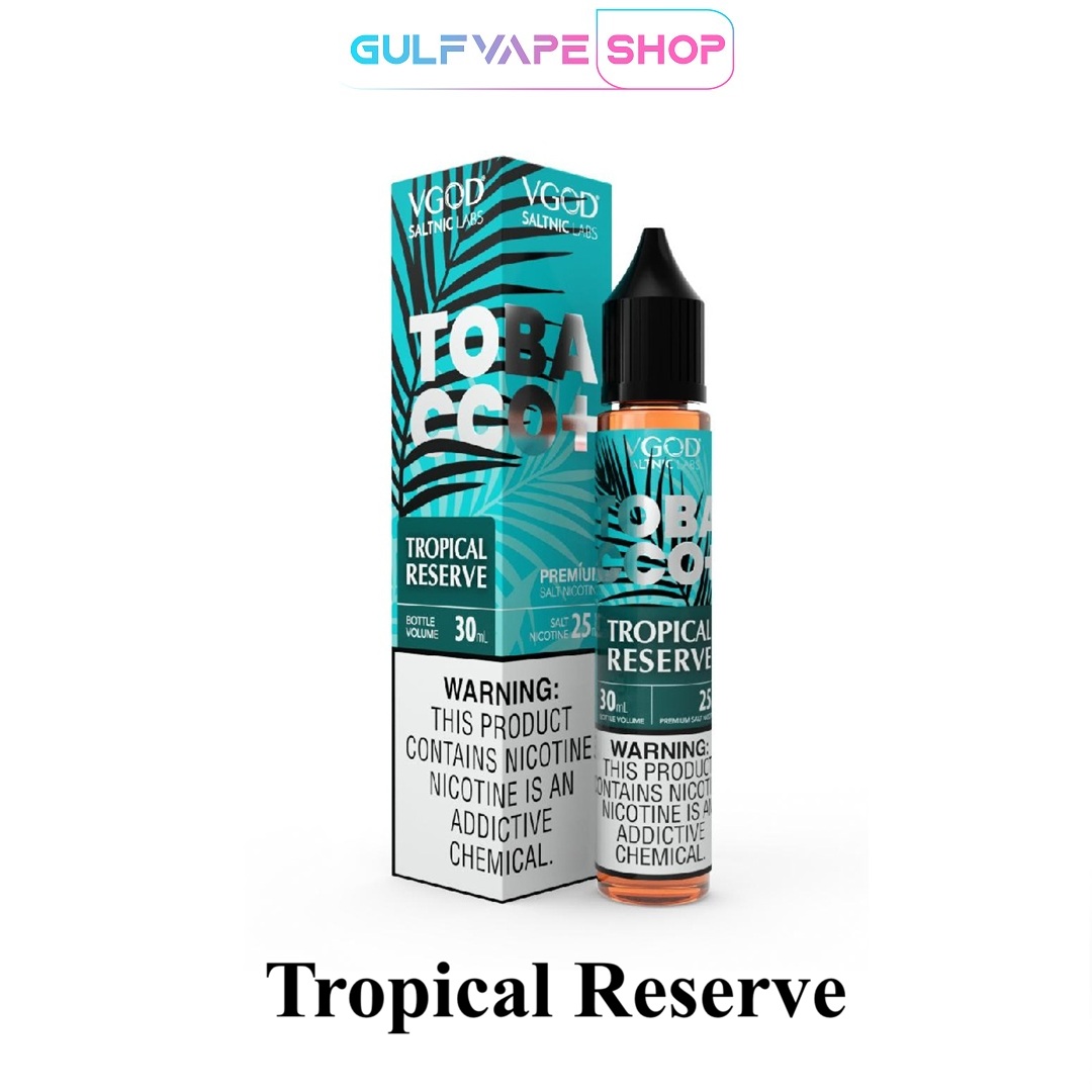 VGOD SALT NIC TOBACCO PLUS 30ML IN DUBAI - Image 2